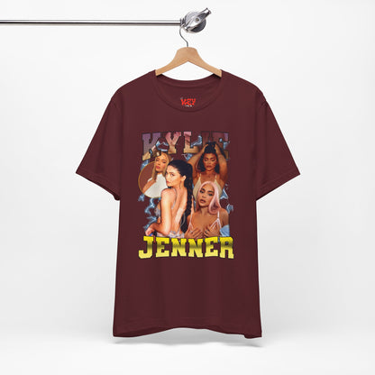 Bootleg Kylie Jenner Graphic Tee — Retro Collage