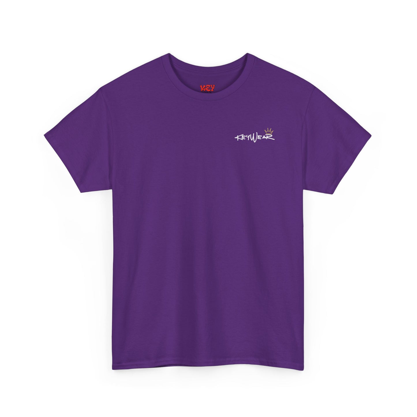 King Crown 23 Tee – Purple & Gold Sports Number Shirt