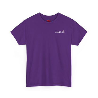 King Crown 23 Tee – Purple & Gold Sports Number Shirt