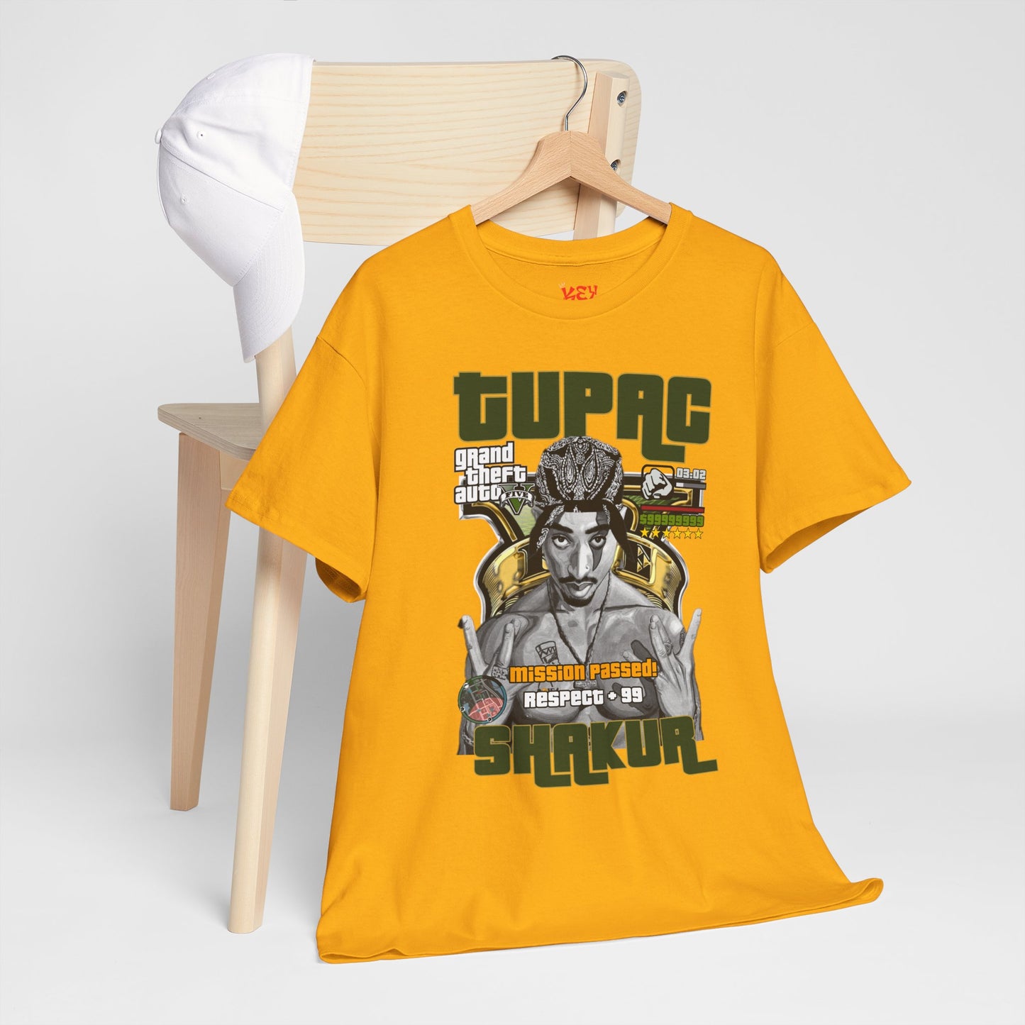 2pac Tribute Unisex Heavy Cotton Tee