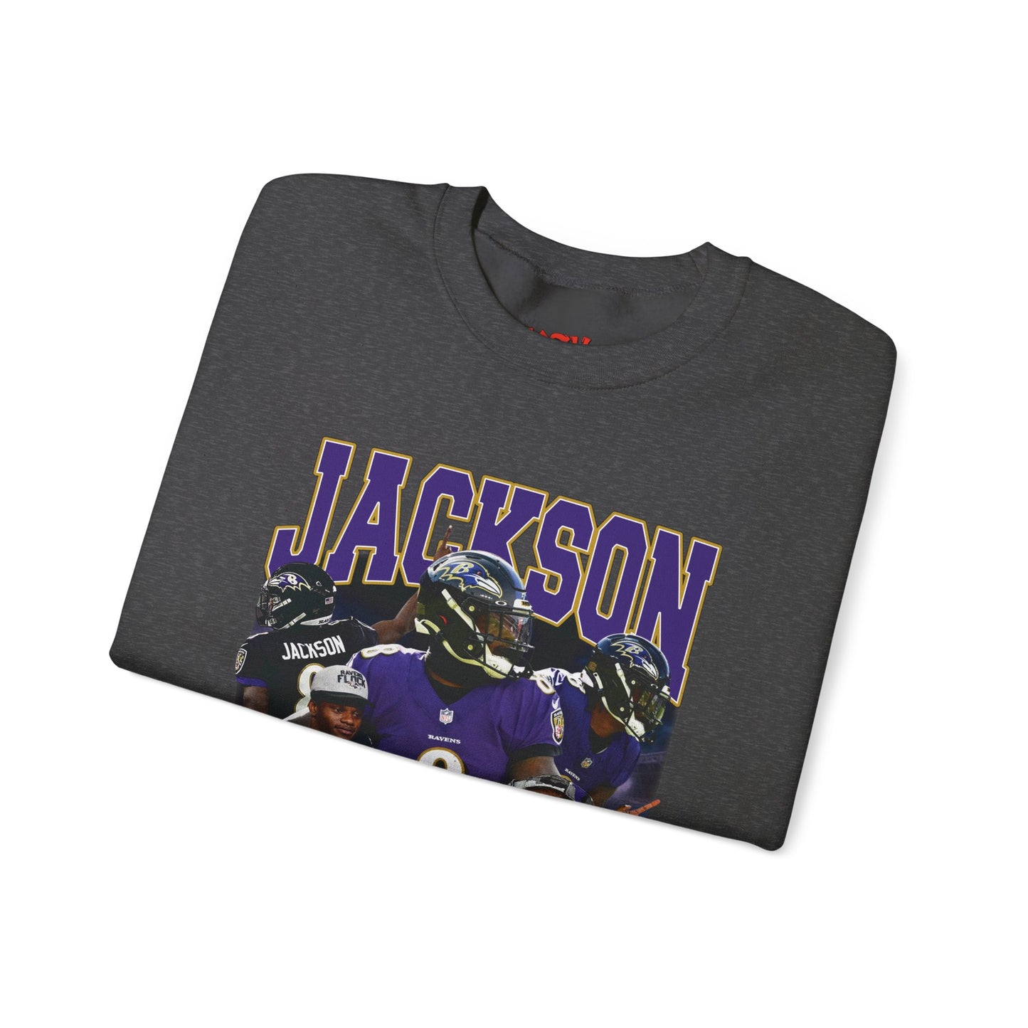 Lamar Jackson Graphic Crewneck Sweatshirt | Cozy Sports Apparel | Unisex Casual Wear | Perfect for Game Day, Gifts, Stylish & Comfy Sweatshirt