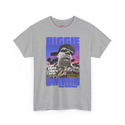 Biggie Tee — Retro Dragon Warrior Graphic T‑Shirt