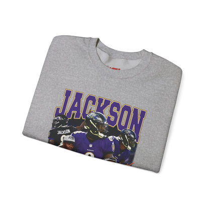 Lamar Jackson Graphic Crewneck Sweatshirt | Cozy Sports Apparel | Unisex Casual Wear | Perfect for Game Day, Gifts, Stylish & Comfy Sweatshirt