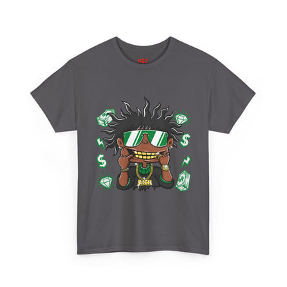 Money Eyes Graphic Tee — Cool Streetwear Cartoon Character T-Shirt