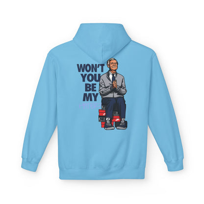"Won't You Be My Neighbor" Mister Rogers Hoodie Tribute Graphic Hoodie