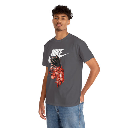 Nike x Anime Kid Graphic Tee — Retro Goku-Inspired Streetwear
