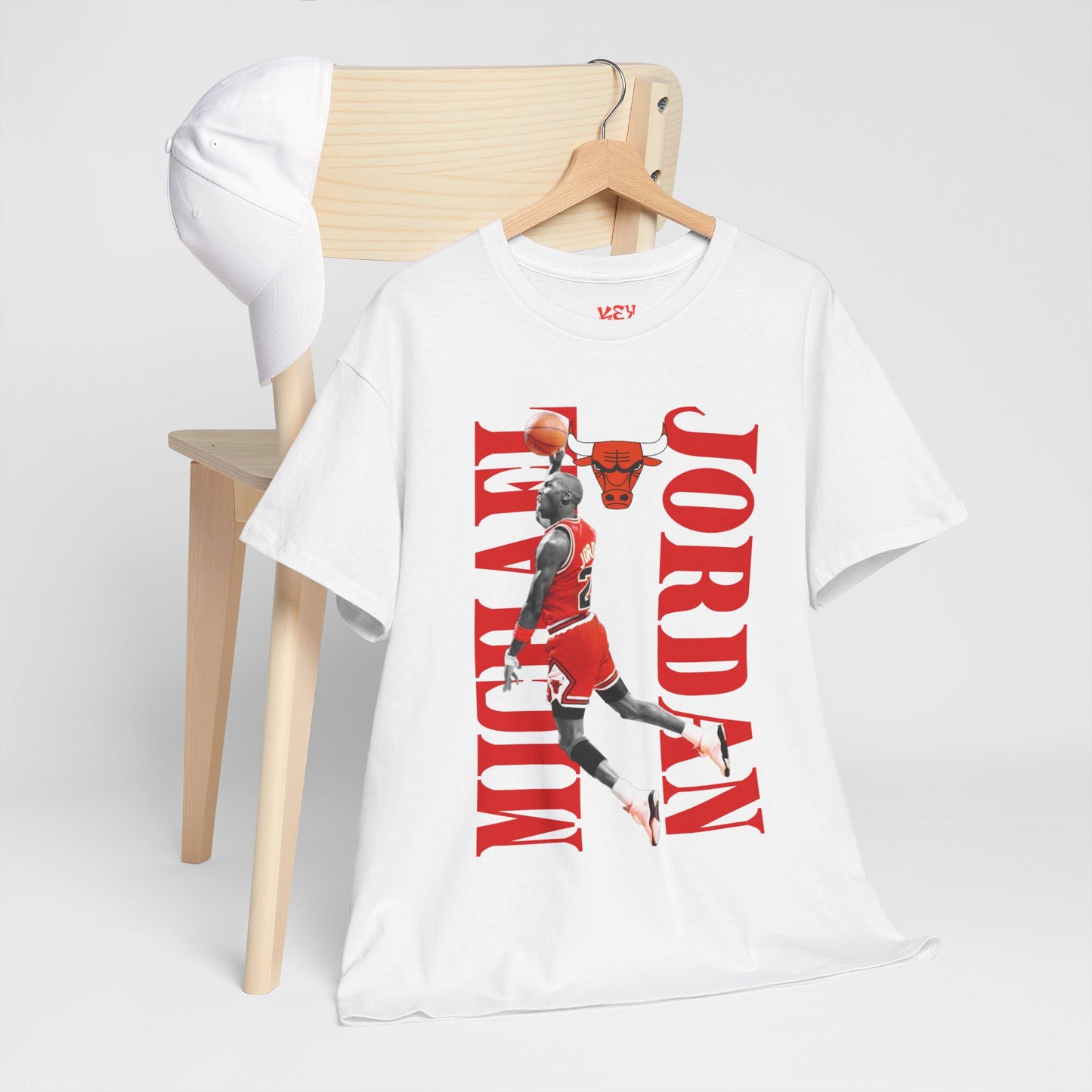 Michael Jordan Unisex Heavy Cotton Tee - Classic Basketball Style