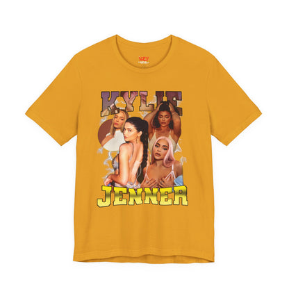 Bootleg Kylie Jenner Graphic Tee — Retro Collage