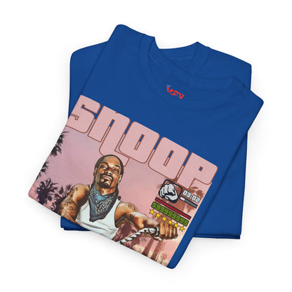 Snoop Retro Pink Hip-Hop Poster Tee