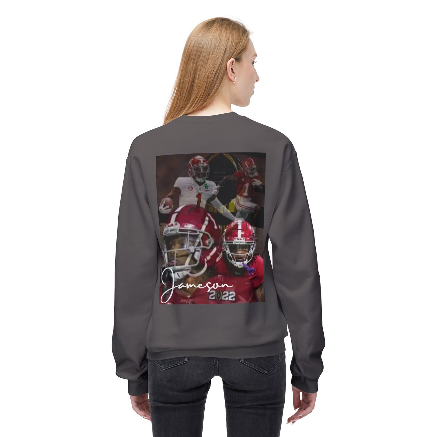 Jameson Alabama Crimson Tide Custom Fleece Sweatshirt - KeyWear Graphic Edition