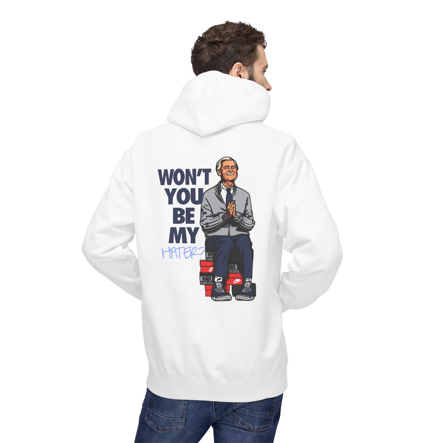 "Won't You Be My Neighbor" Mister Rogers Hoodie Tribute Graphic Hoodie