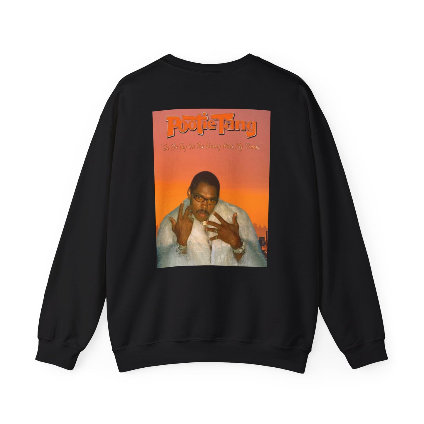 Pootie Tang Keywear Graphic Sweatshirt — Vintage Portrait Back Print Crewneck