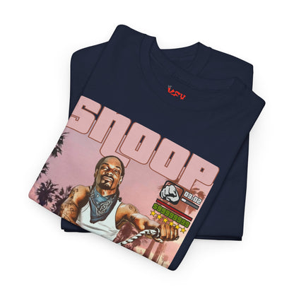 Snoop Retro Pink Hip-Hop Poster Tee