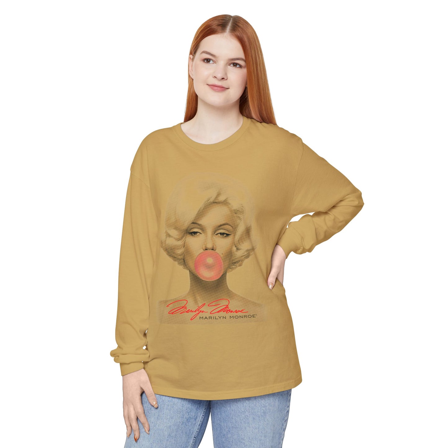 Monroe Bubble Gum Long Sleeve T-shirt
