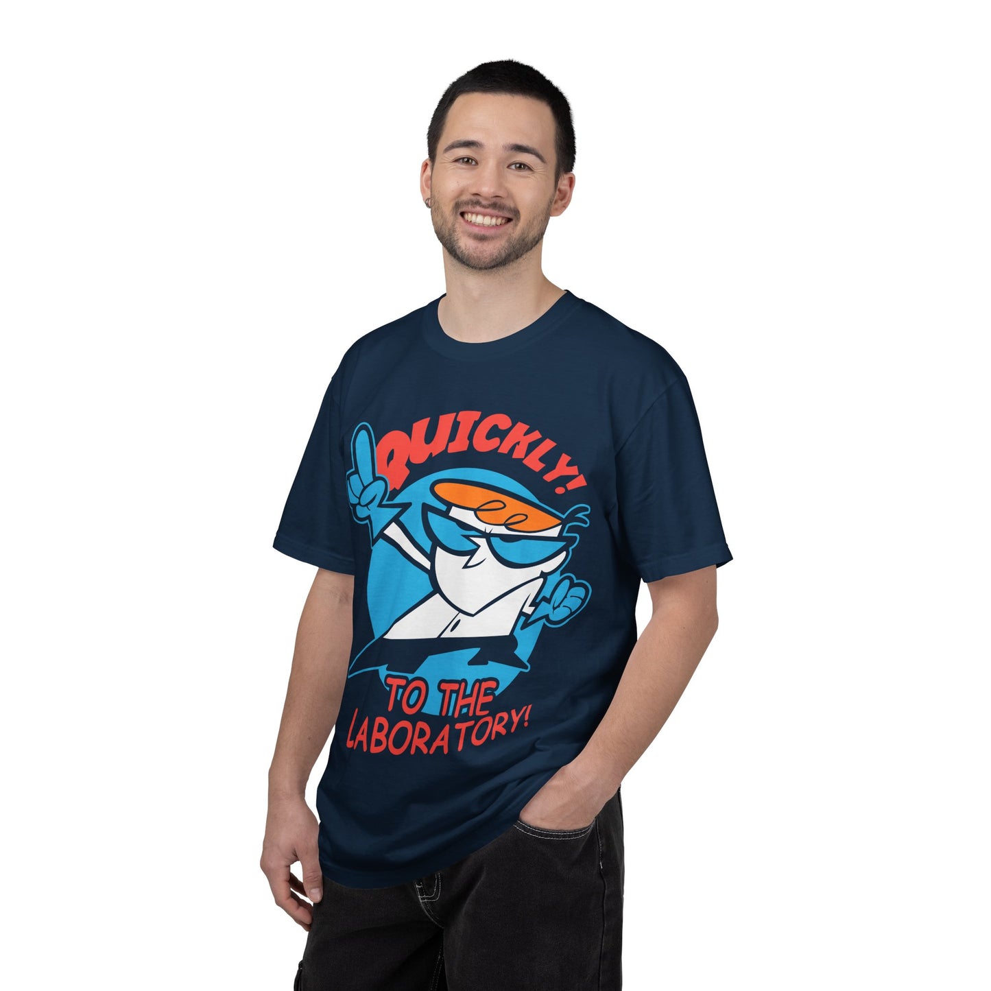 Retro Dexter-Inspired Graphic Tee