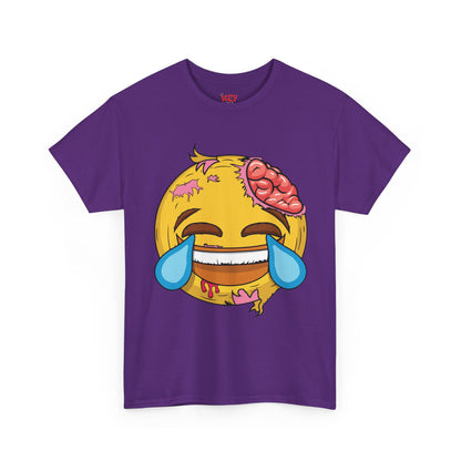 Zombie Laughing Emoji T‑Shirt