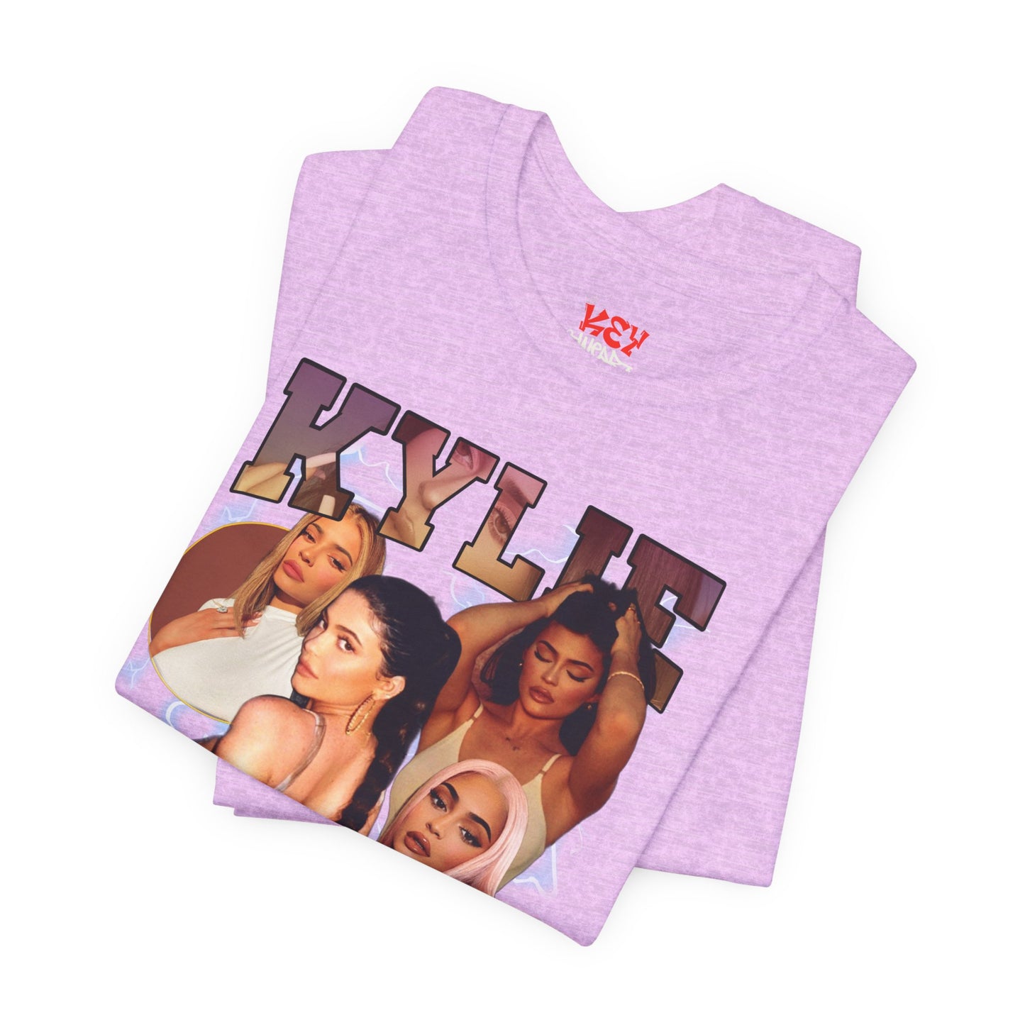 Bootleg Kylie Jenner Graphic Tee — Retro Collage