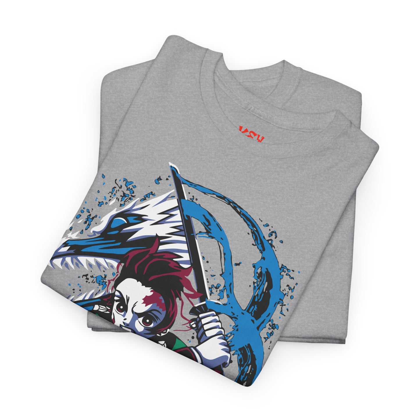 Demon Slayer Tanjiro Graphic Tee — Water Breathing Anime T-Shirt