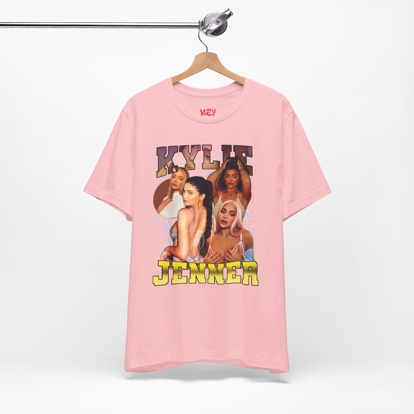 Bootleg Kylie Jenner Graphic Tee — Retro Collage