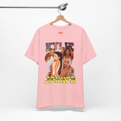 Bootleg Kylie Jenner Graphic Tee — Retro Collage