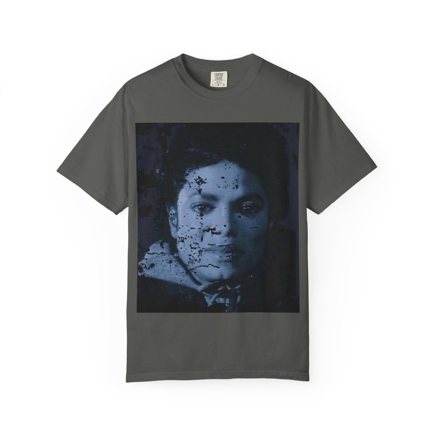 MJ Vintage Portrait T‑Shirt — Distressed