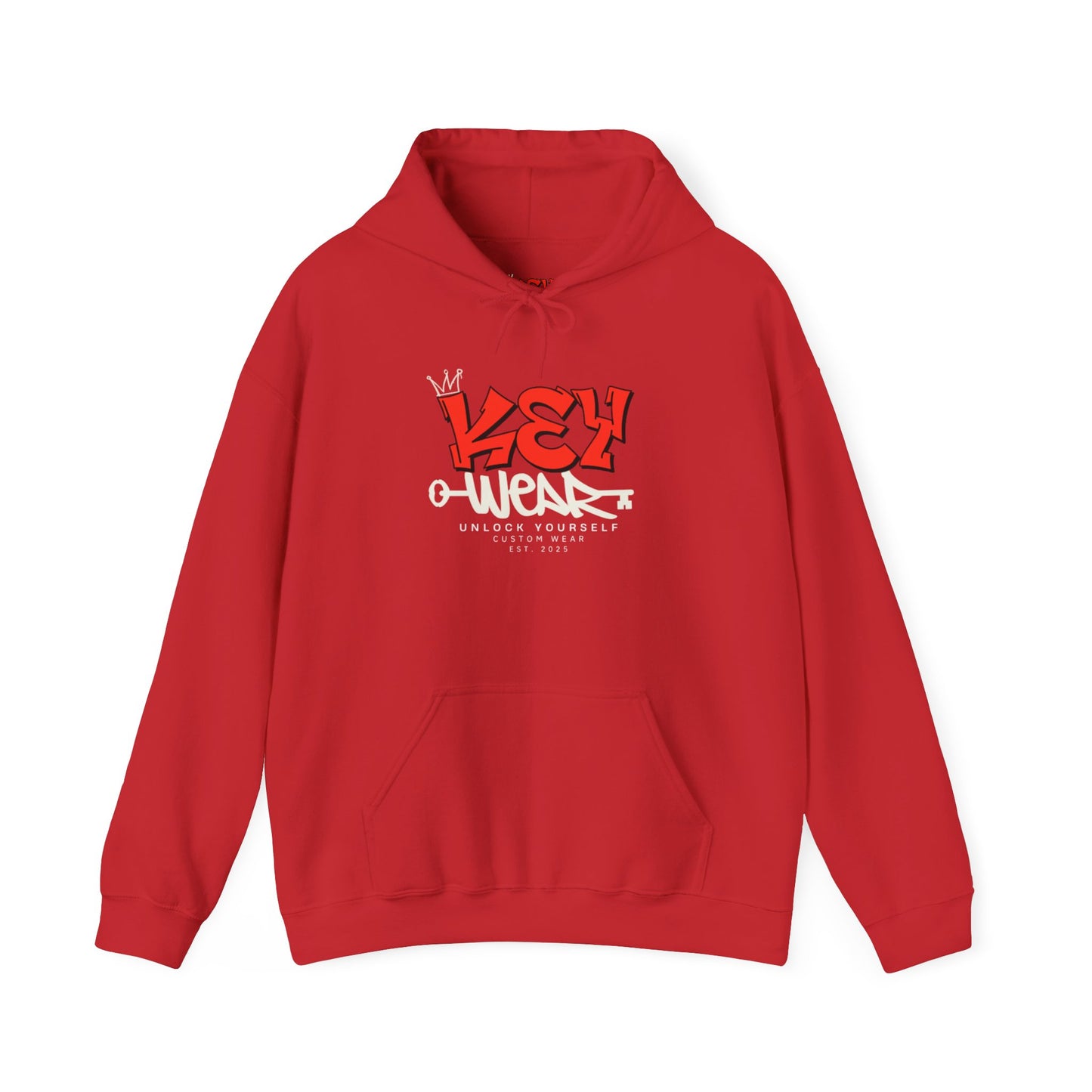 Graffiti Style Unisex Hoodie - KeyWear, Streetwear, Cozy Fashion, Urban Style