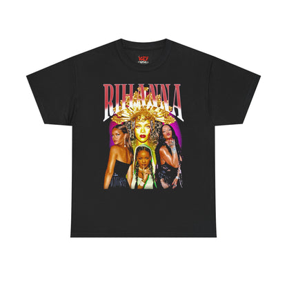 RiRi Graphic Tee — Retro Collage Music Icon Design