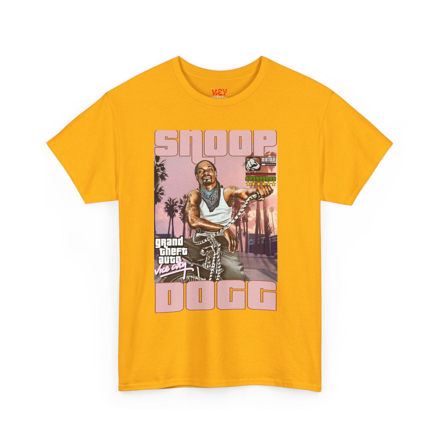 Snoop Retro Pink Hip-Hop Poster Tee