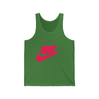 Nike Swoosh Tank Top — Retro Pink Logo Athletic Tank