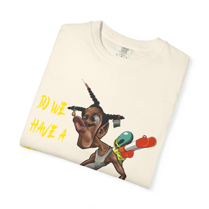 Don’t Be a Menace Graphic T-Shirt — “Do We Have a Problem?” Urban Cartoon Streetwear