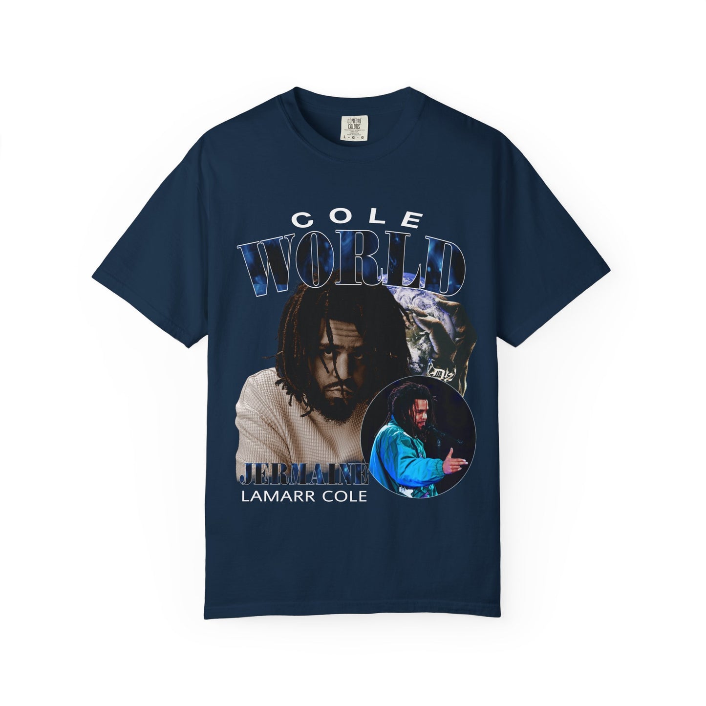 World Jermaine T-Shirt — Graphic Portrait Tee