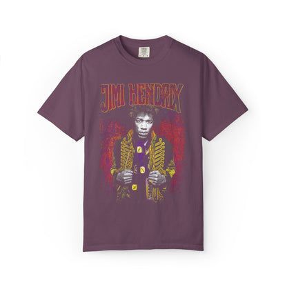 Jim Retro Rock Portrait T-Shirt — Vintage Psychedelic Band Graphic