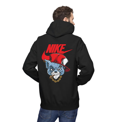 'Nike' Urban Cat Graphic Pullover