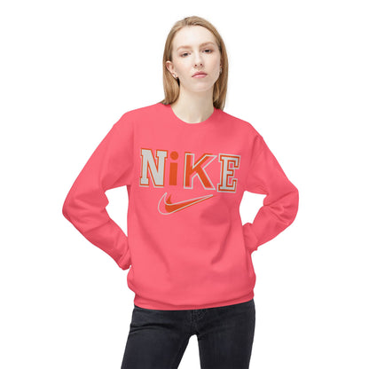 'NIKE' Retro Crewneck