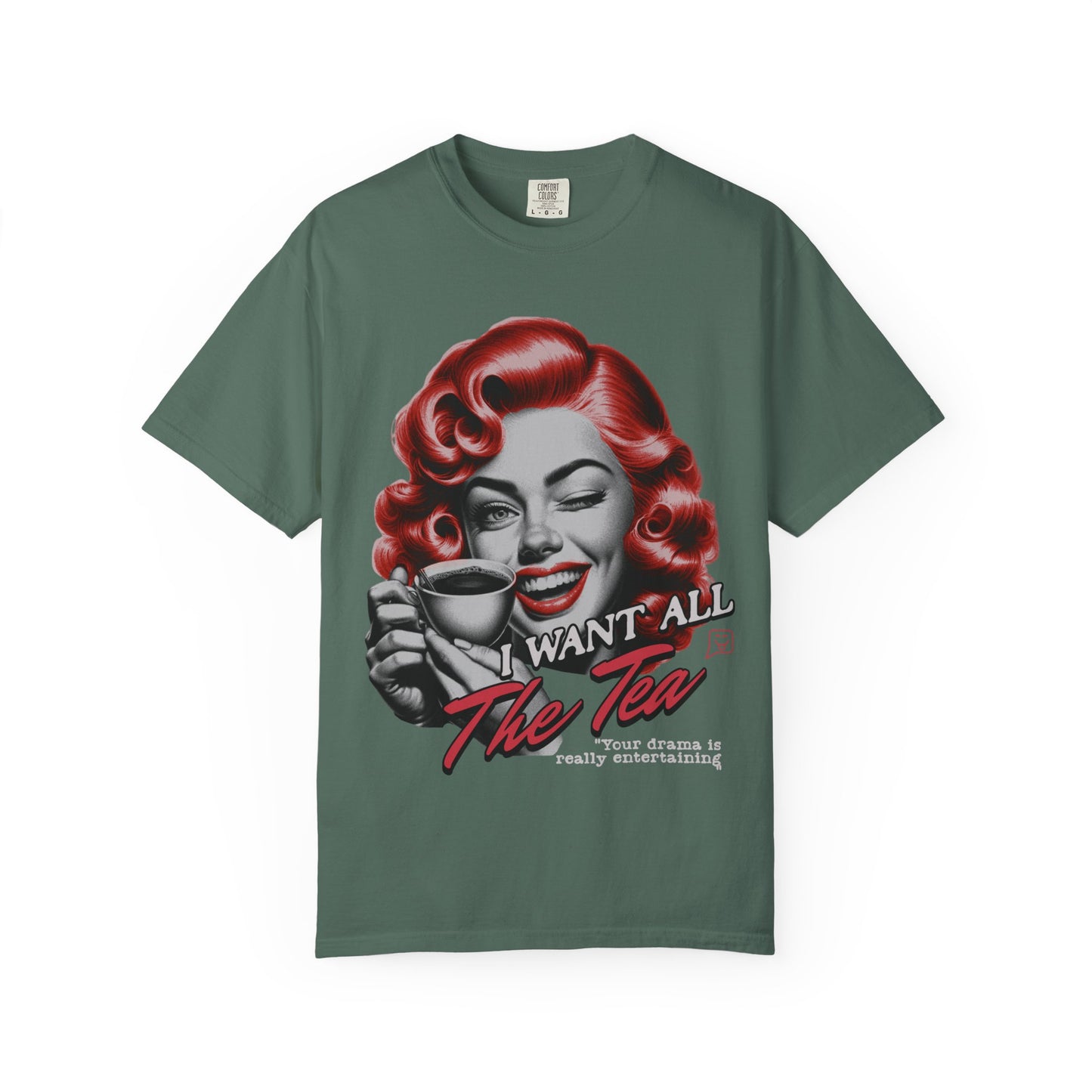 "I Want All The Tea" Retro T-shirt