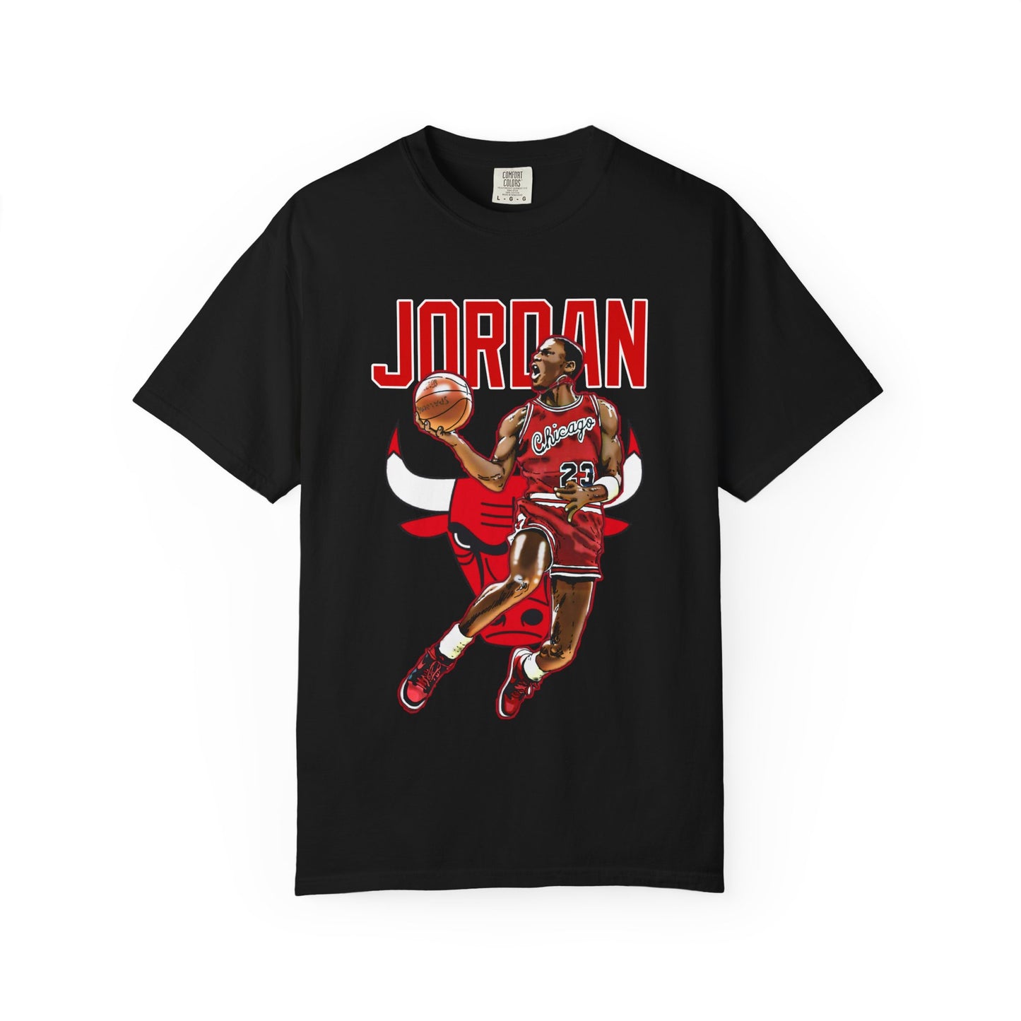 MJ Vintage Basketball Player Graphic T-Shirt
