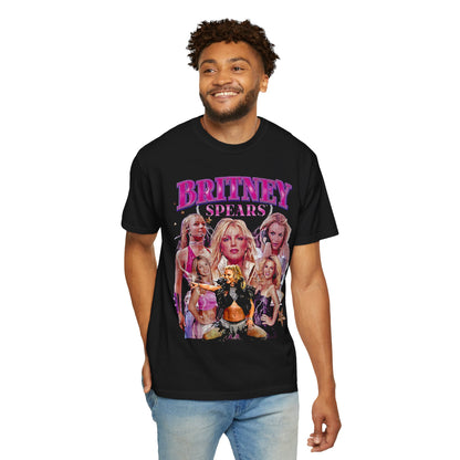 Britney Vintage Pop Star Collage T-Shirt