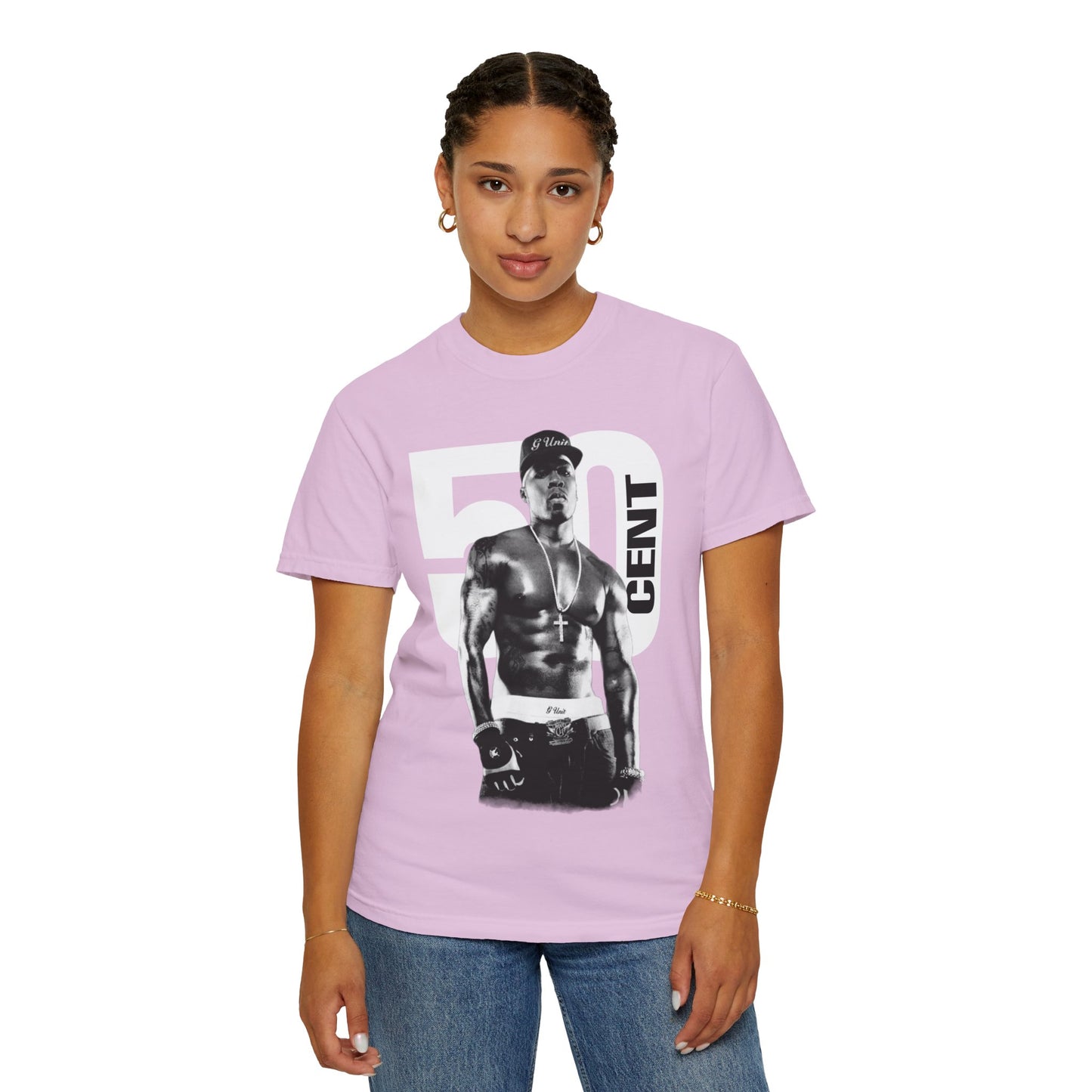 Retro 50 Cent Graphic T-shirt
