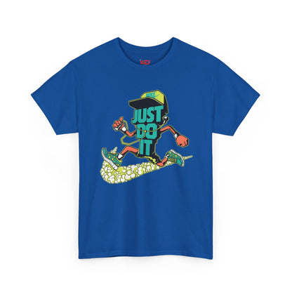 Just Do It Skate Tee — Retro Graphic Skateboard T‑Shirt