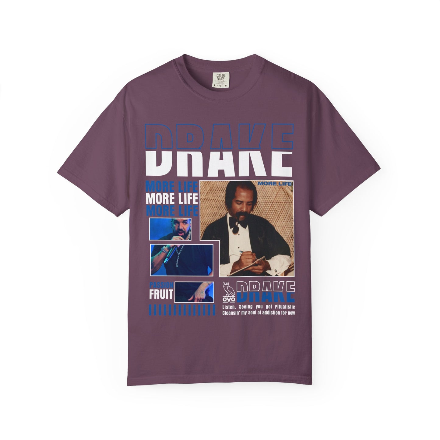 Vintage Drake 'More Life' Graphic T-Shirt