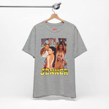Bootleg Kylie Jenner Graphic Tee — Retro Collage