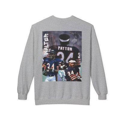 Walter Payton Tribute Crewneck Sweatshirt - Unisex Midweight Fleece