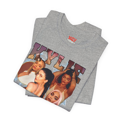 Bootleg Kylie Jenner Graphic Tee — Retro Collage