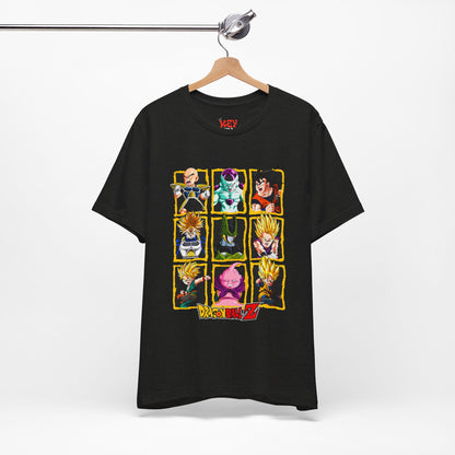 Dragon Ball Z Character Grid T-Shirt
