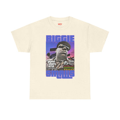 Biggie Tee — Retro Dragon Warrior Graphic T‑Shirt