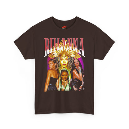 RiRi Graphic Tee — Retro Collage Music Icon Design