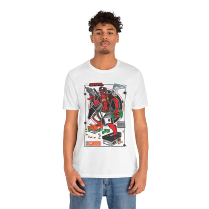 Deadpool Arcade Graphic Tee — Retro Gaming Comic T-Shirt