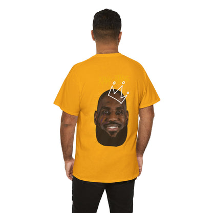 'King'  James Crown Face T-shirt