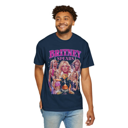 Britney Vintage Pop Star Collage T-Shirt