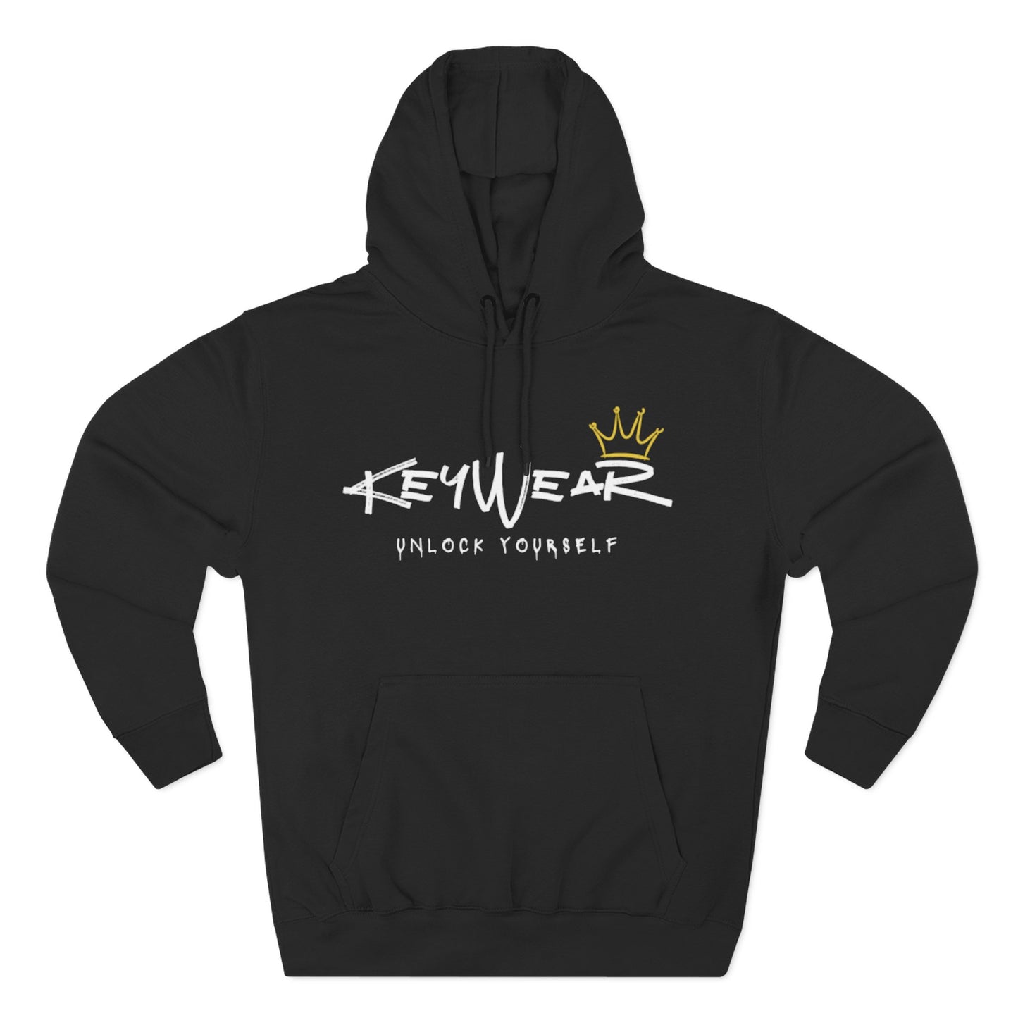 # 12 Sanders Sporty Fleece Hoodie for Fans - "Unlock Yourself" Design